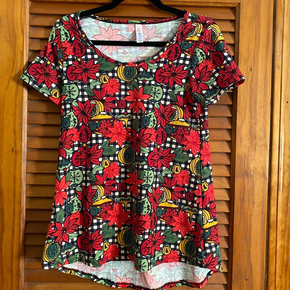 Lularoe XXS Christmas shirt